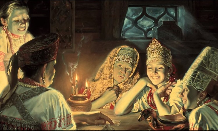 Крещенские славянские гадания
